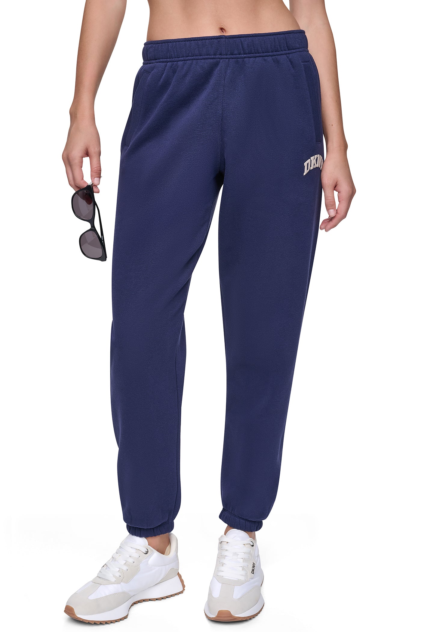 PUFF VARSITY LOGO MID-RISE JOGGER