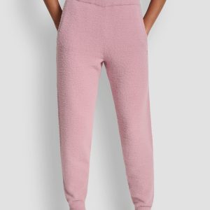 FEATHER YARN JOGGER WITH POCKETS AND TONAL LOGO