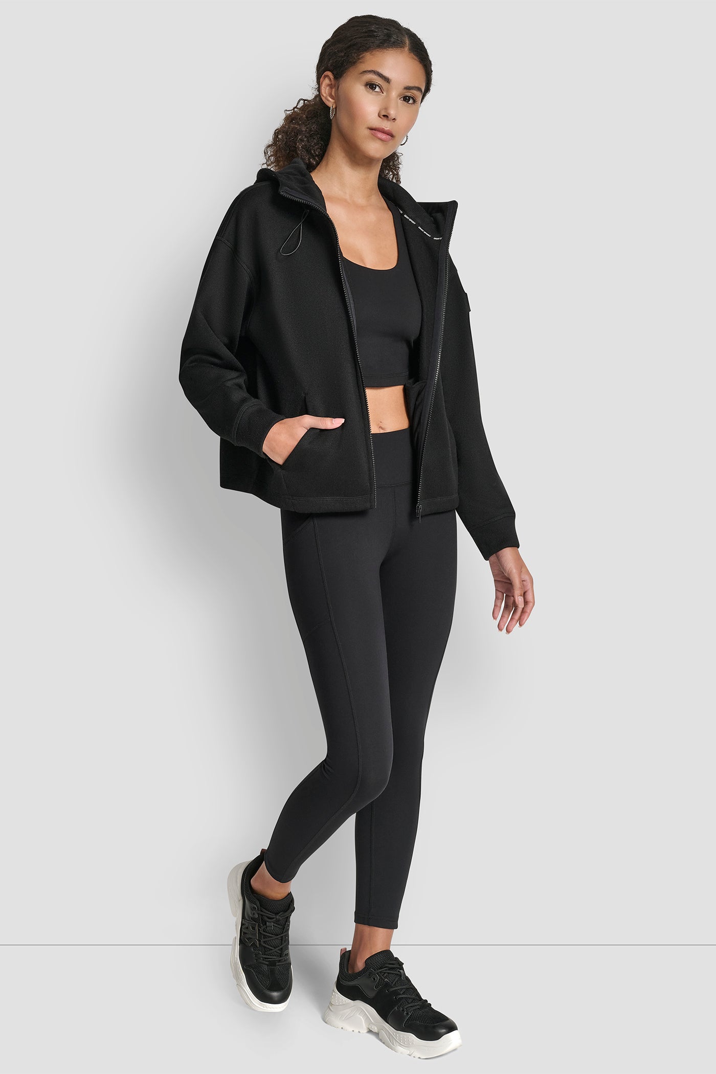 FULL ZIP HOODIE WITH BUNGEES - Image 6