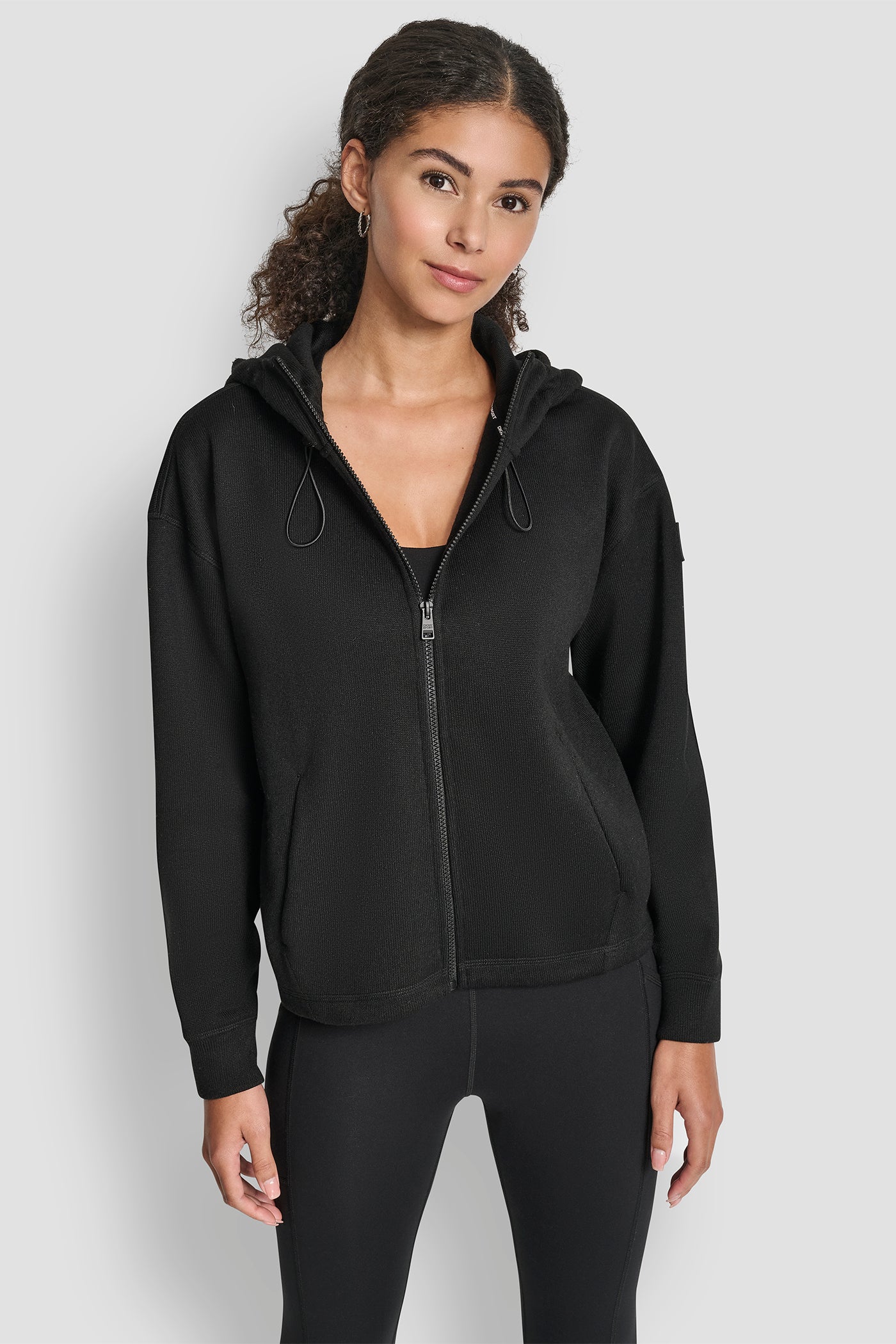 FULL ZIP HOODIE WITH BUNGEES - Image 5