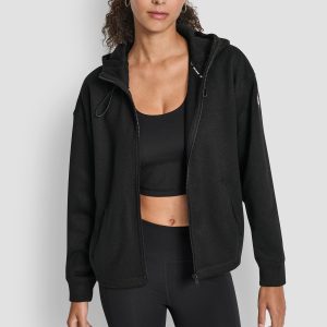 FULL ZIP HOODIE WITH BUNGEES