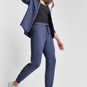CROPPED HIGH-RISE SLIM JOGGER