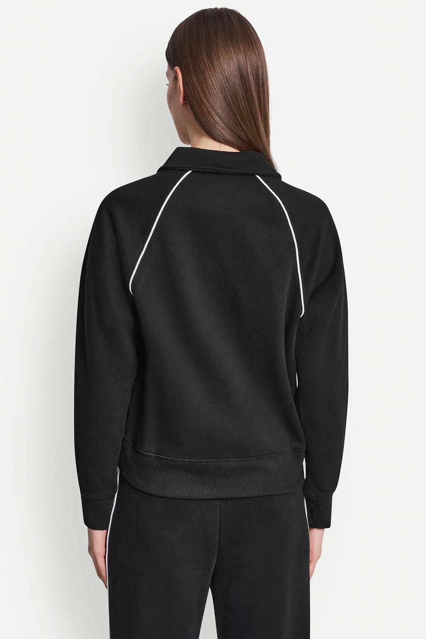 PIPED LOGO POLO SWEATSHIRT - Image 3