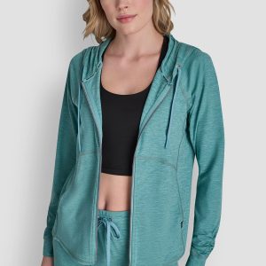 SPACEDYE FULL ZIP HOODIE
