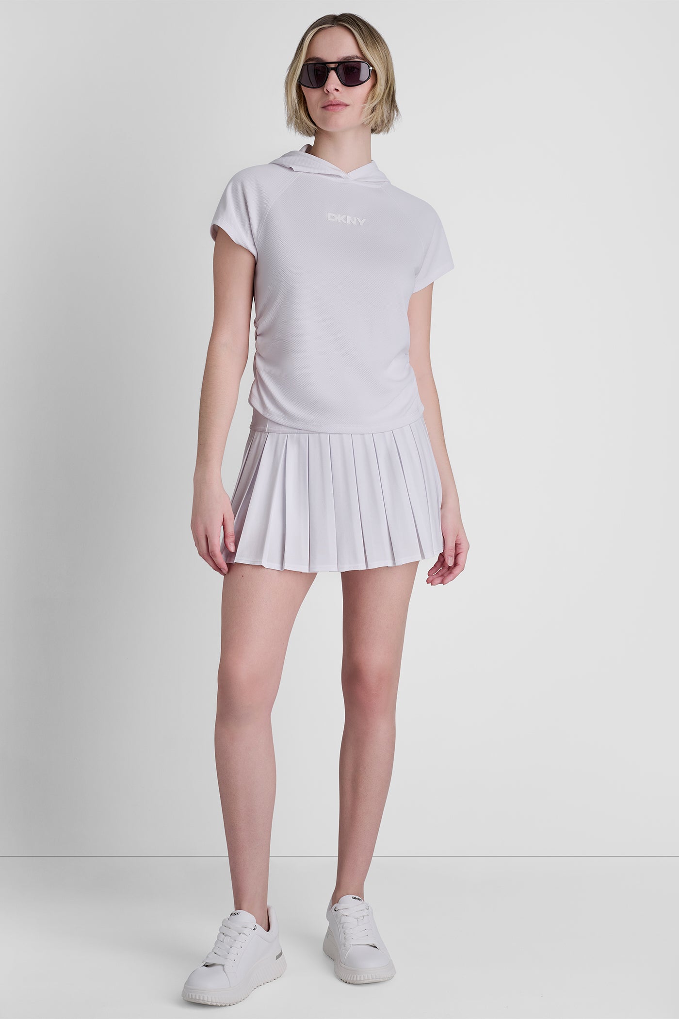 MESH HOODED LOGO TEE - Image 2