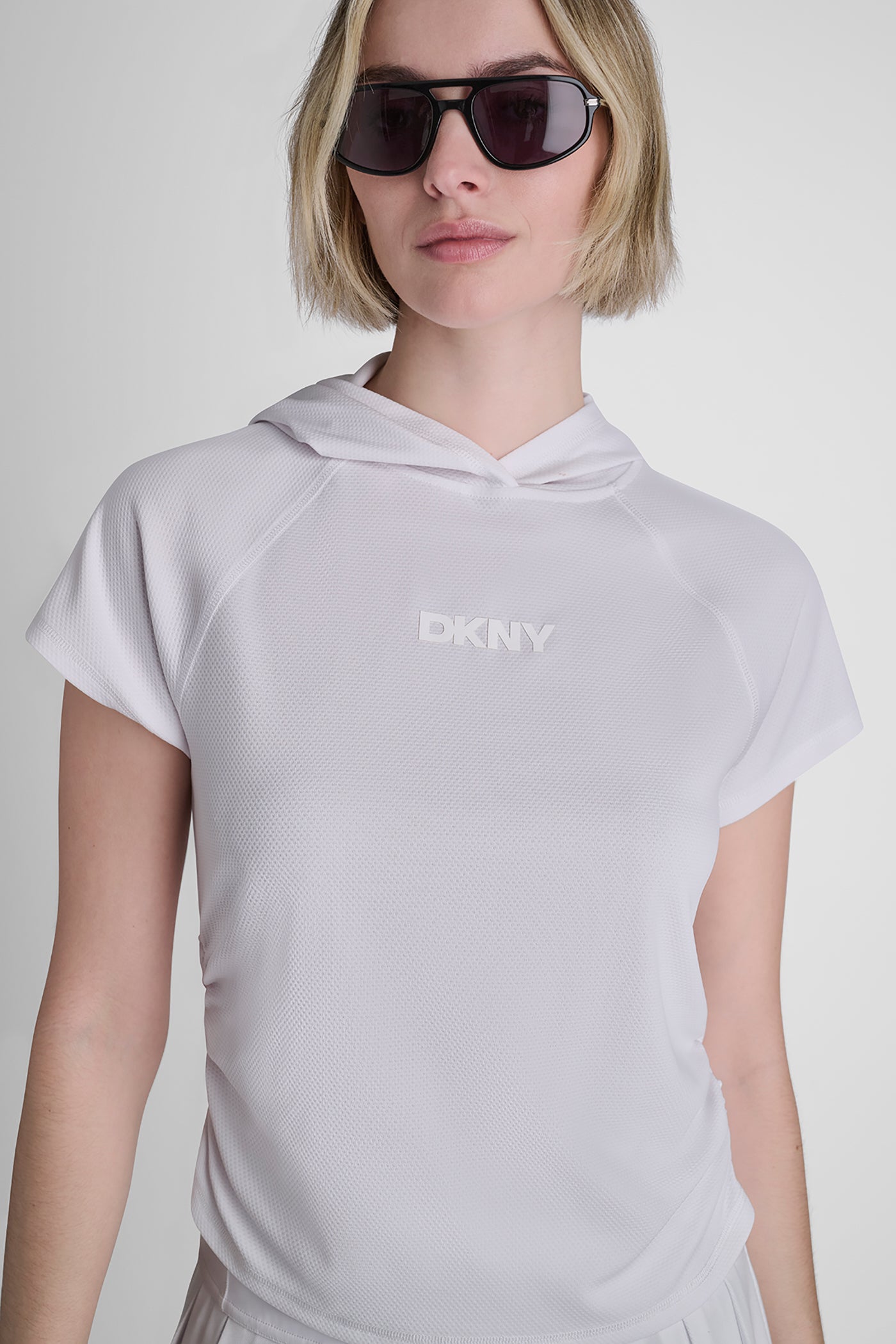 MESH HOODED LOGO TEE - Image 5