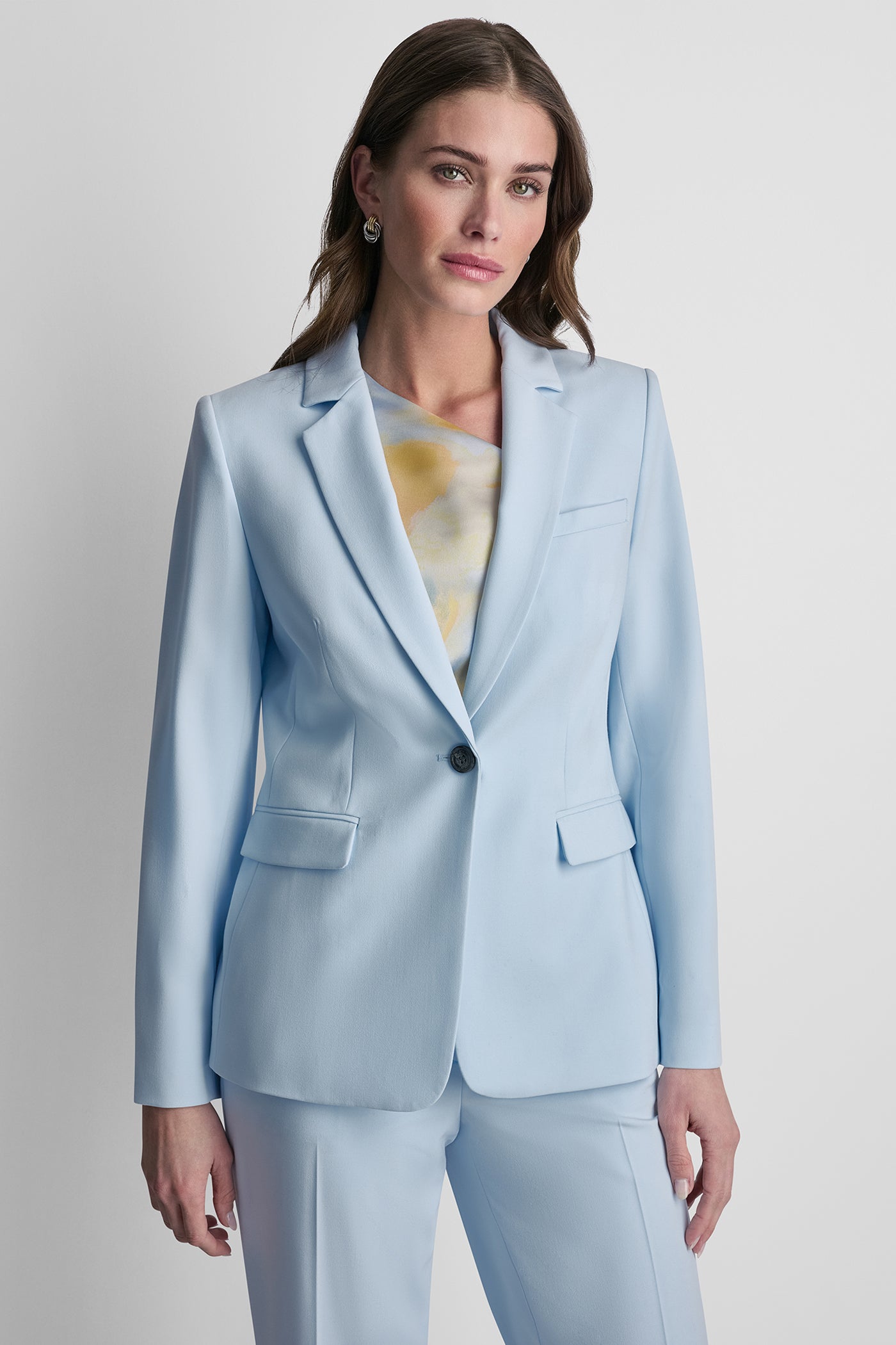 SINGLE BUTTON FRONT BLAZER - Image 2