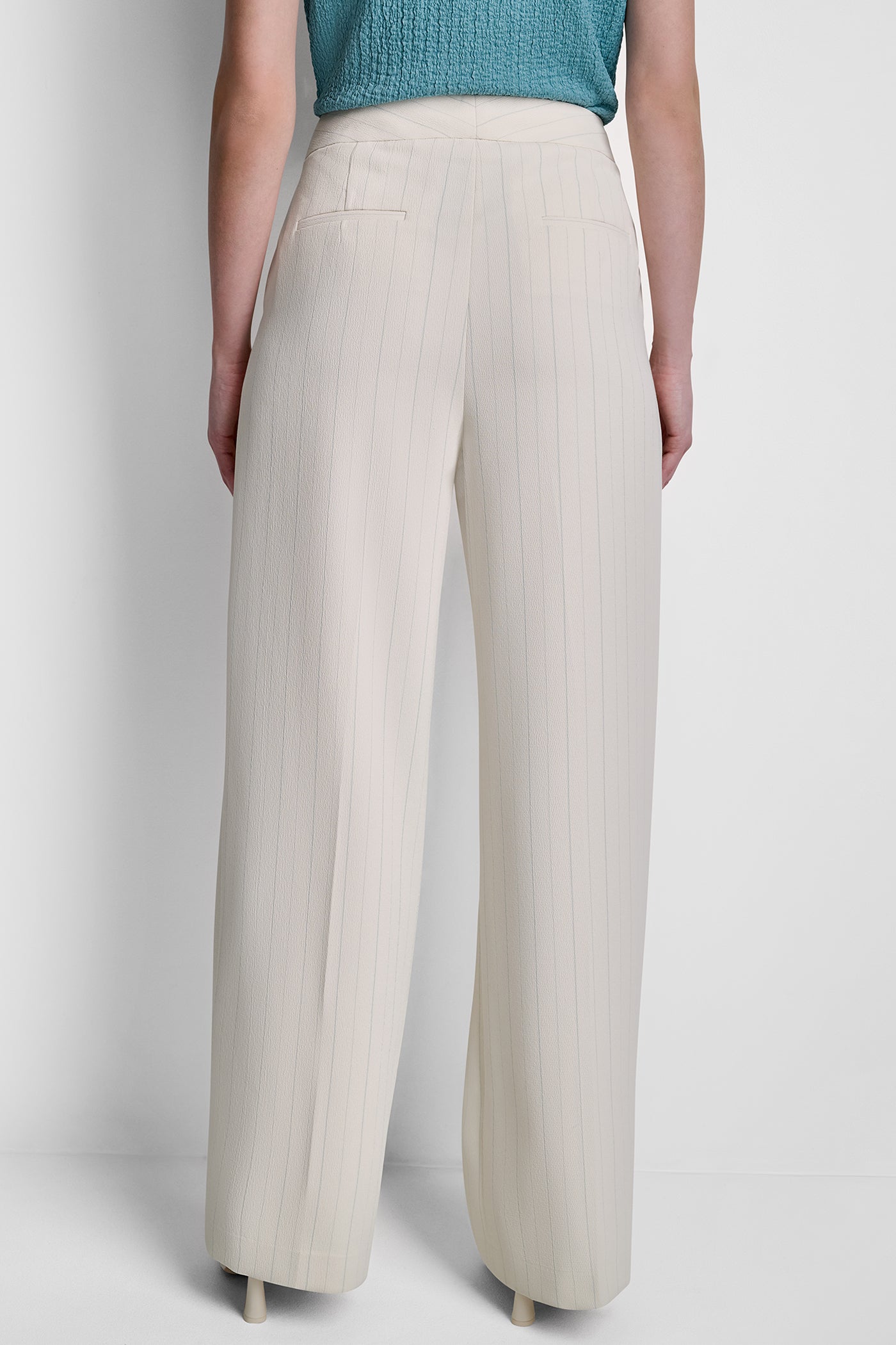 MID-RISE PINSTRIPE PANT - Image 3
