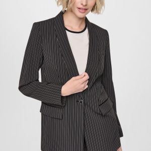 PINSTRIPE COMMUTER BLAZER