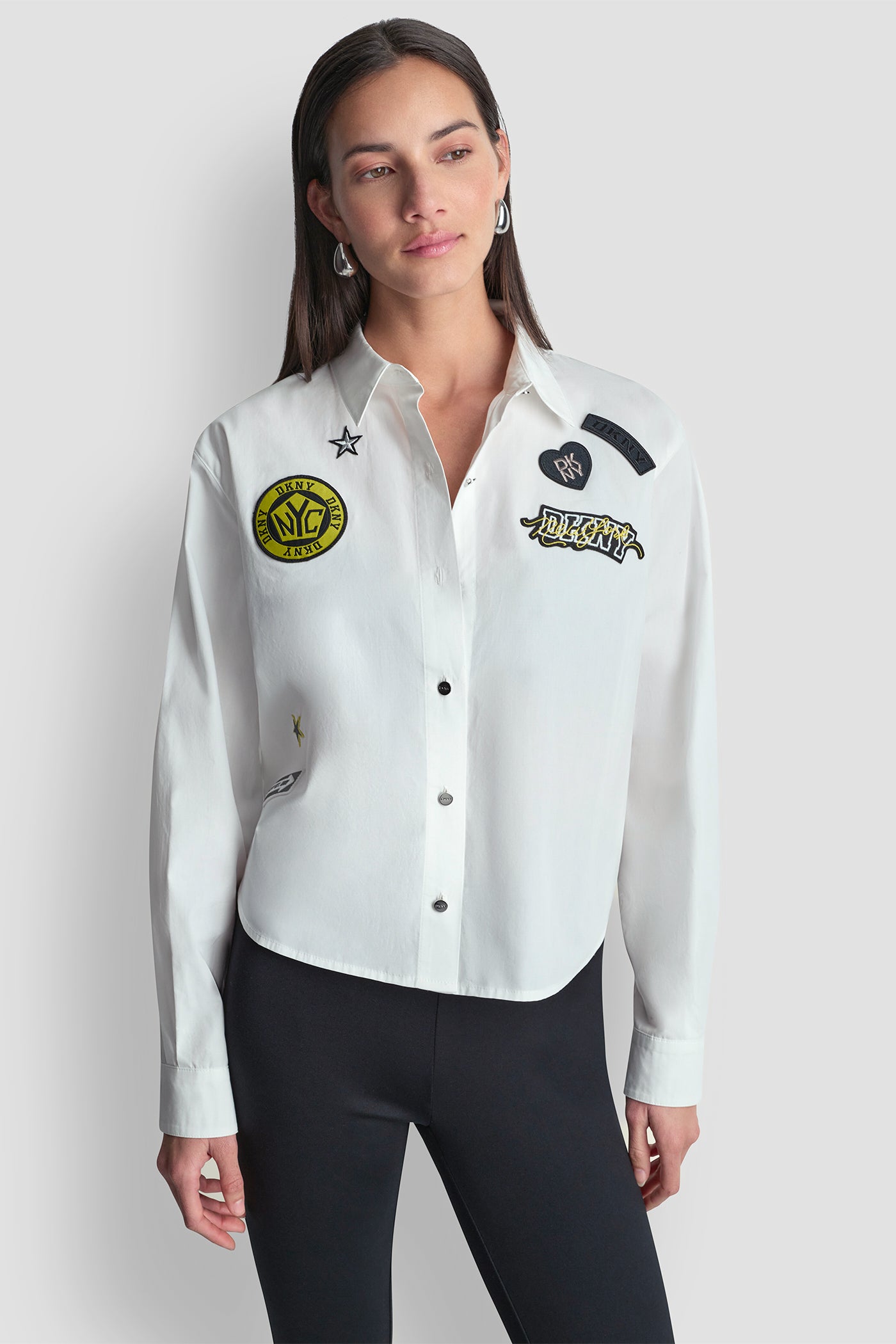 1989 LOGO PINS AND PATCHES SHIRT - Image 2