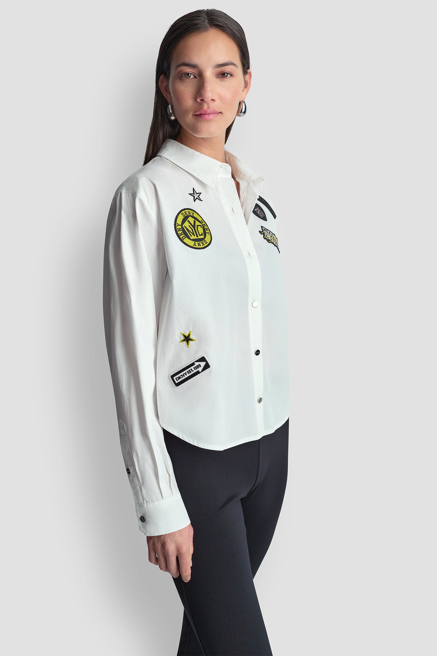 1989 LOGO PINS AND PATCHES SHIRT - Image 4