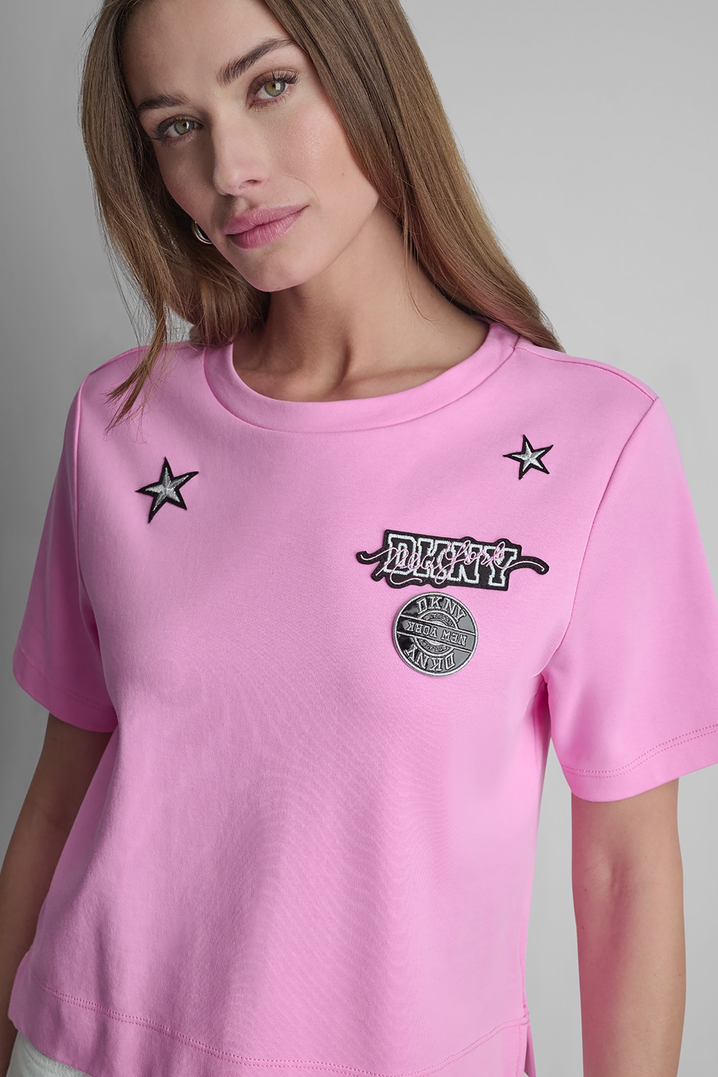 COTTON SHORT SLEEVE LOGO TOP - Image 6
