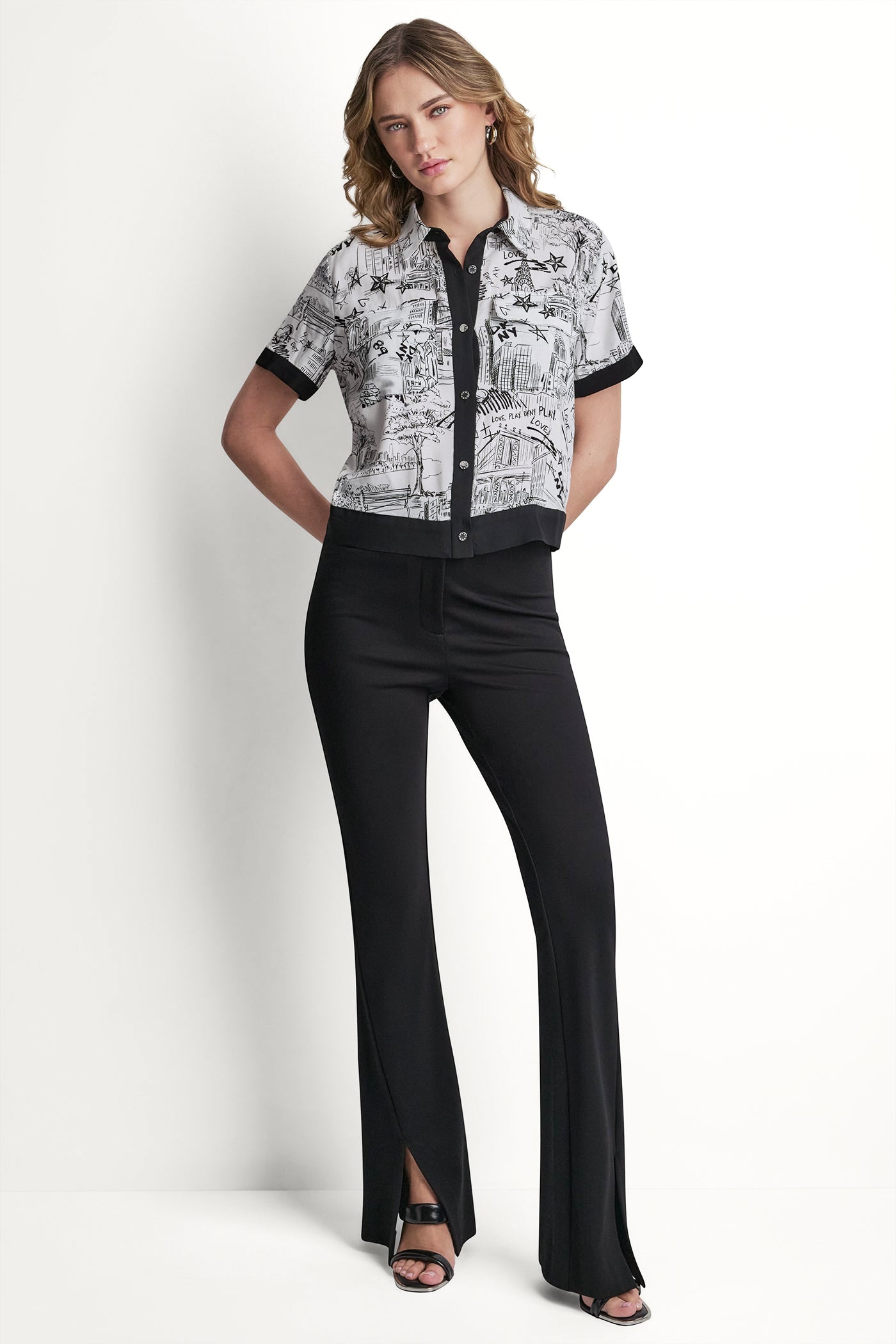 PRINTED CAMP SHIRT - Image 5