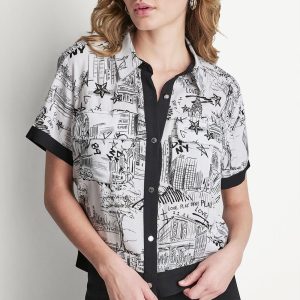 PRINTED CAMP SHIRT