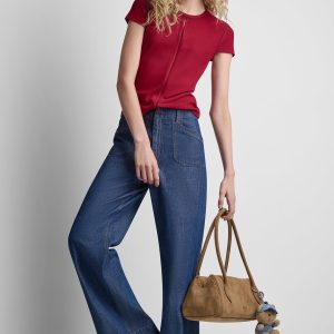 HIGH-RISE STRAIGHT LEG PANT