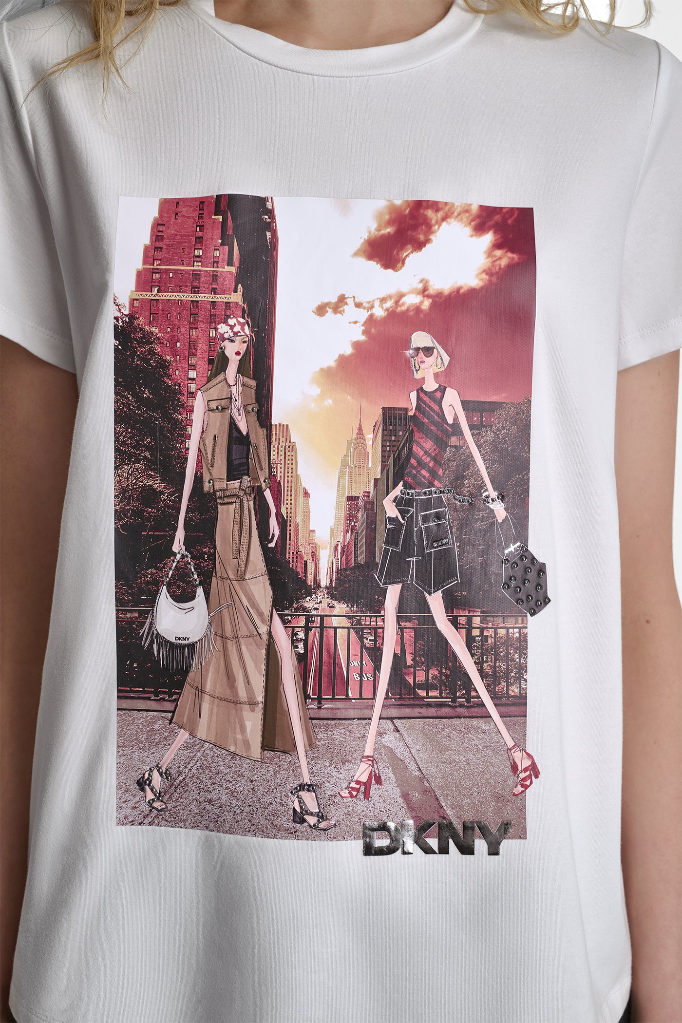MANHATTANHENGE CONVERSATIONAL TEE - Image 2