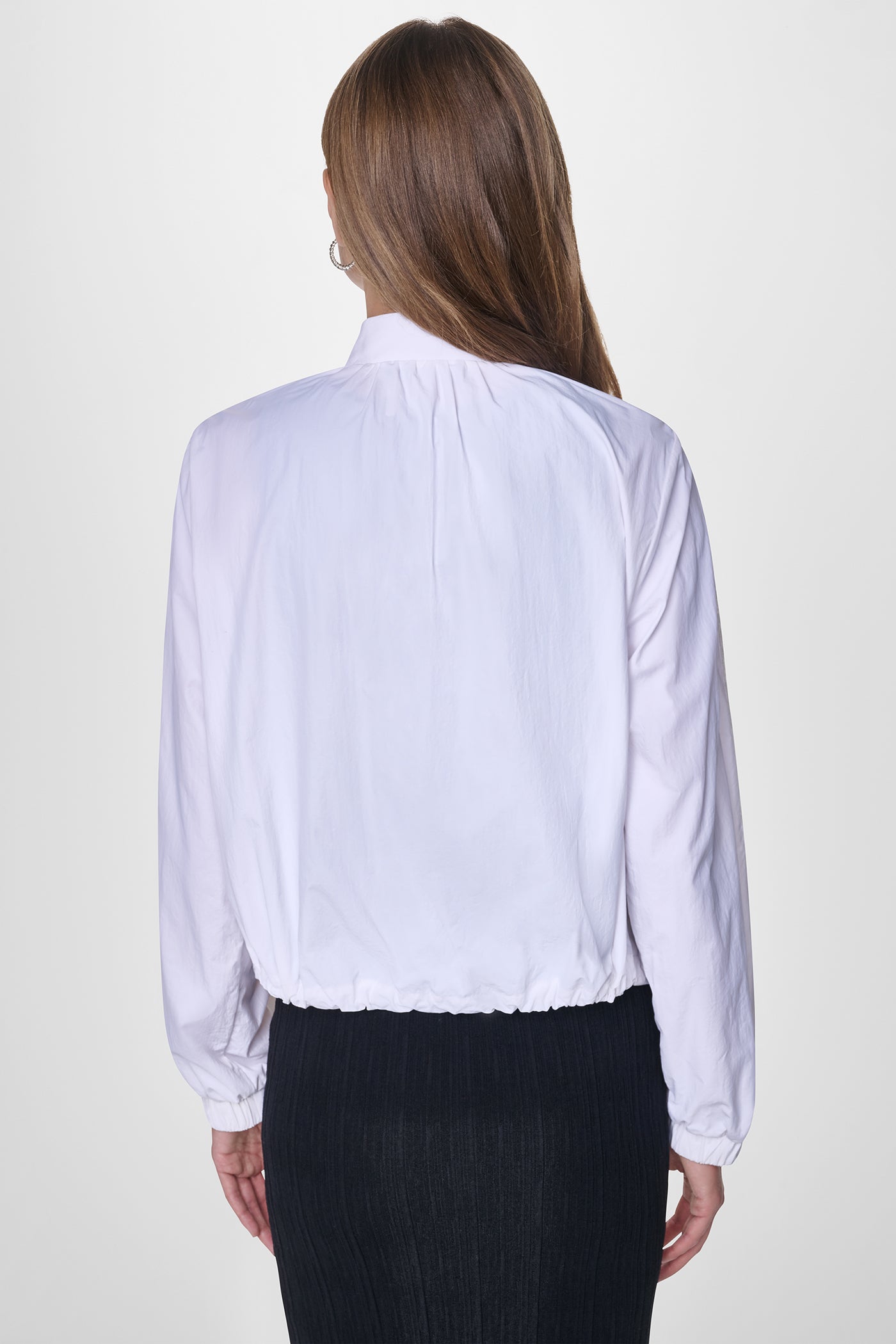 MESH LOGO TRIM HOODED JACKET - Image 4