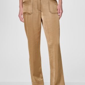 TOP STITCH STRAIGHT LEG PANT