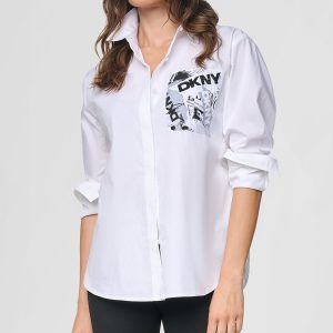 LOGO POCKET POPLIN SHIRT