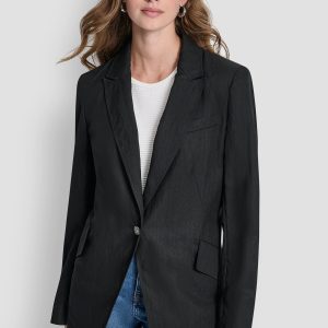 ZIG ZAG STITCH BLAZER