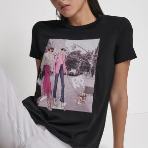 BLEECKER ST CONVERSATIONAL GRAPHIC TEE