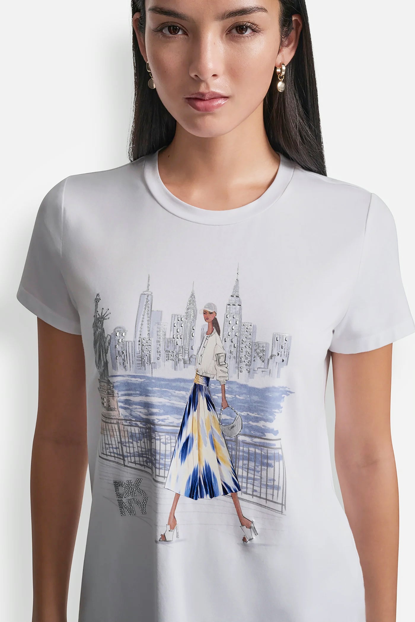 STATUE OF LIBERTY CONVERSATIONAL T-SHIRT - Image 6