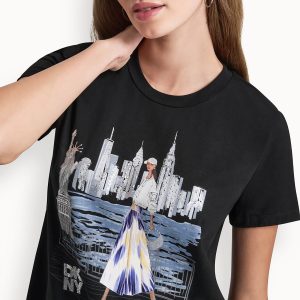 STATUE OF LIBERTY CONVERSATIONAL T-SHIRT