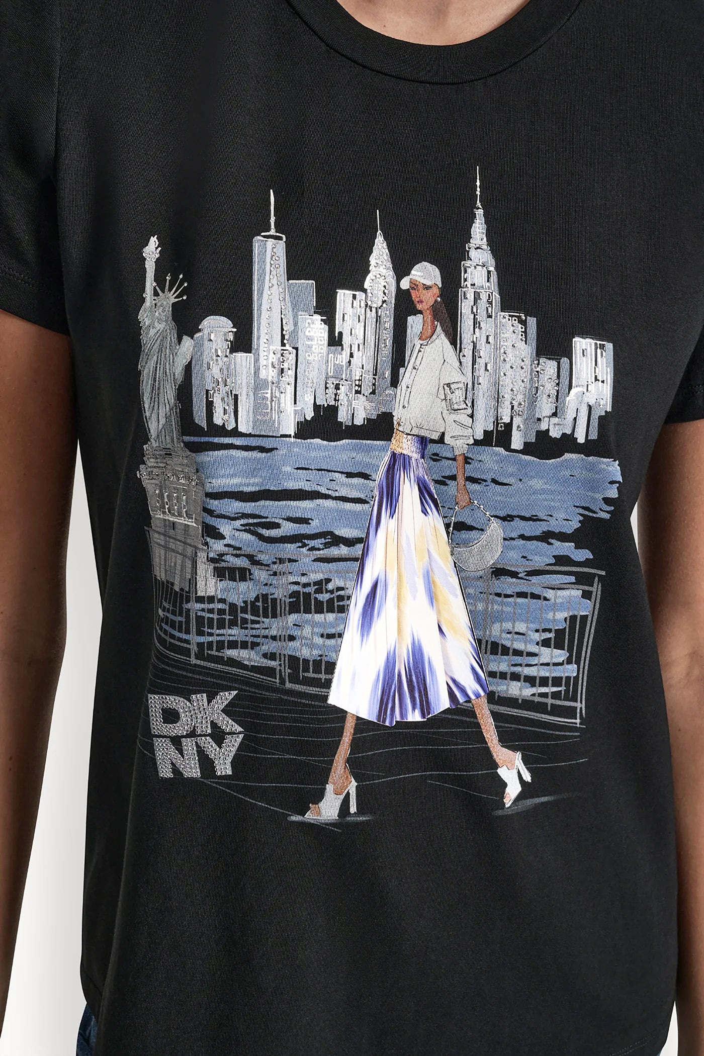 STATUE OF LIBERTY CONVERSATIONAL T-SHIRT - Image 5