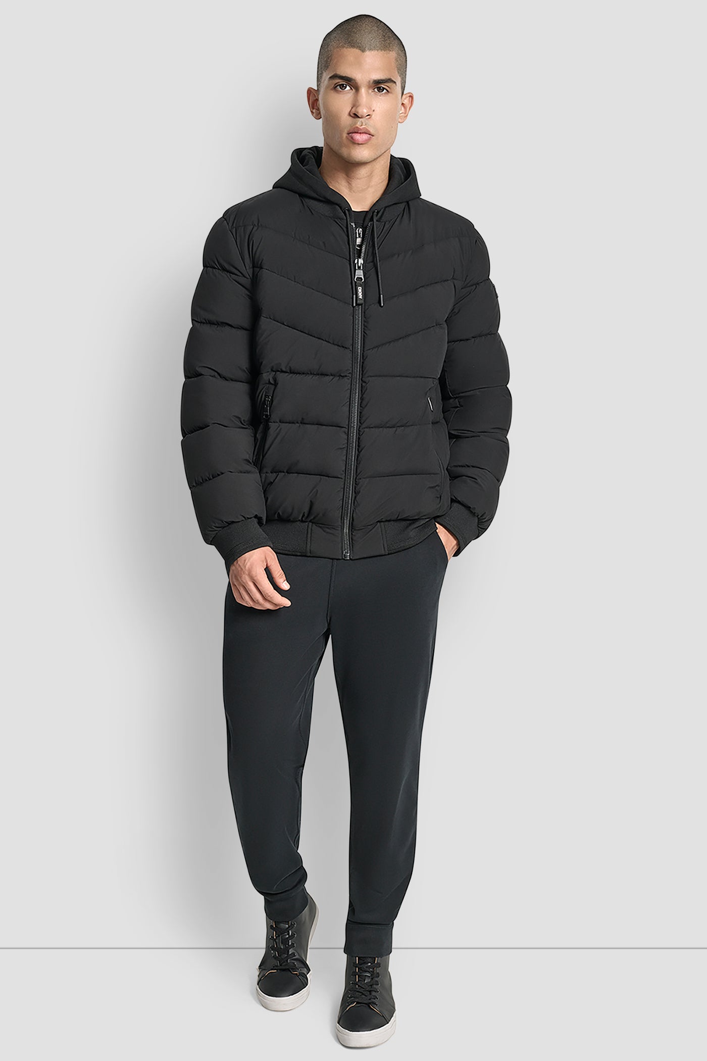 STRETCH BOMBER JACKET - Image 2