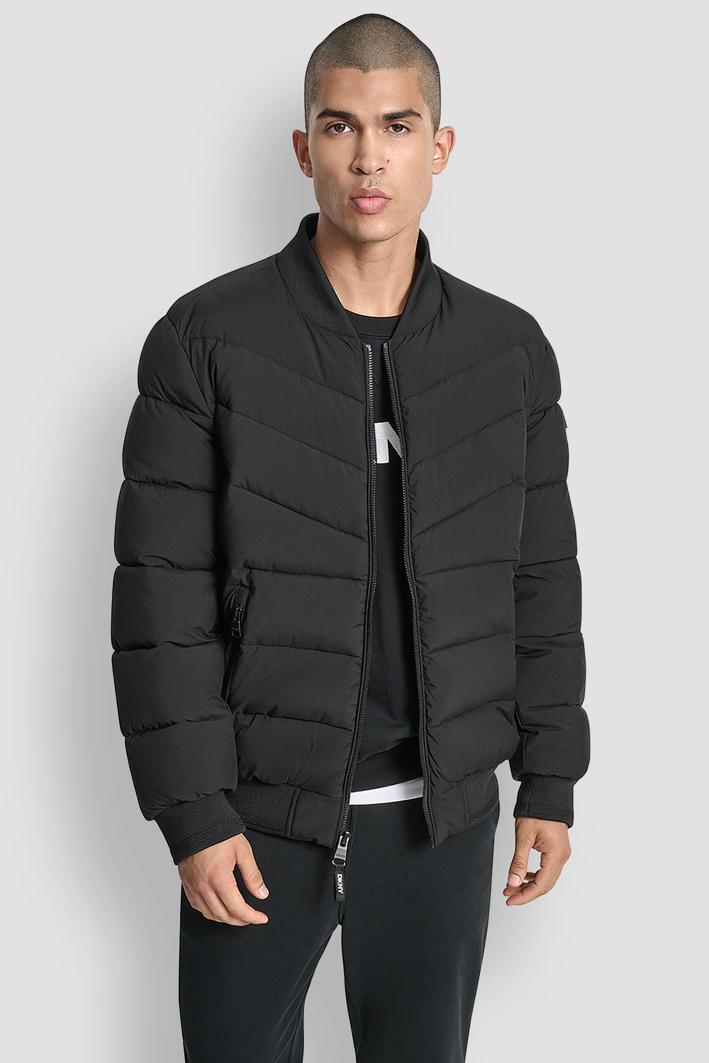 STRETCH BOMBER JACKET - Image 5