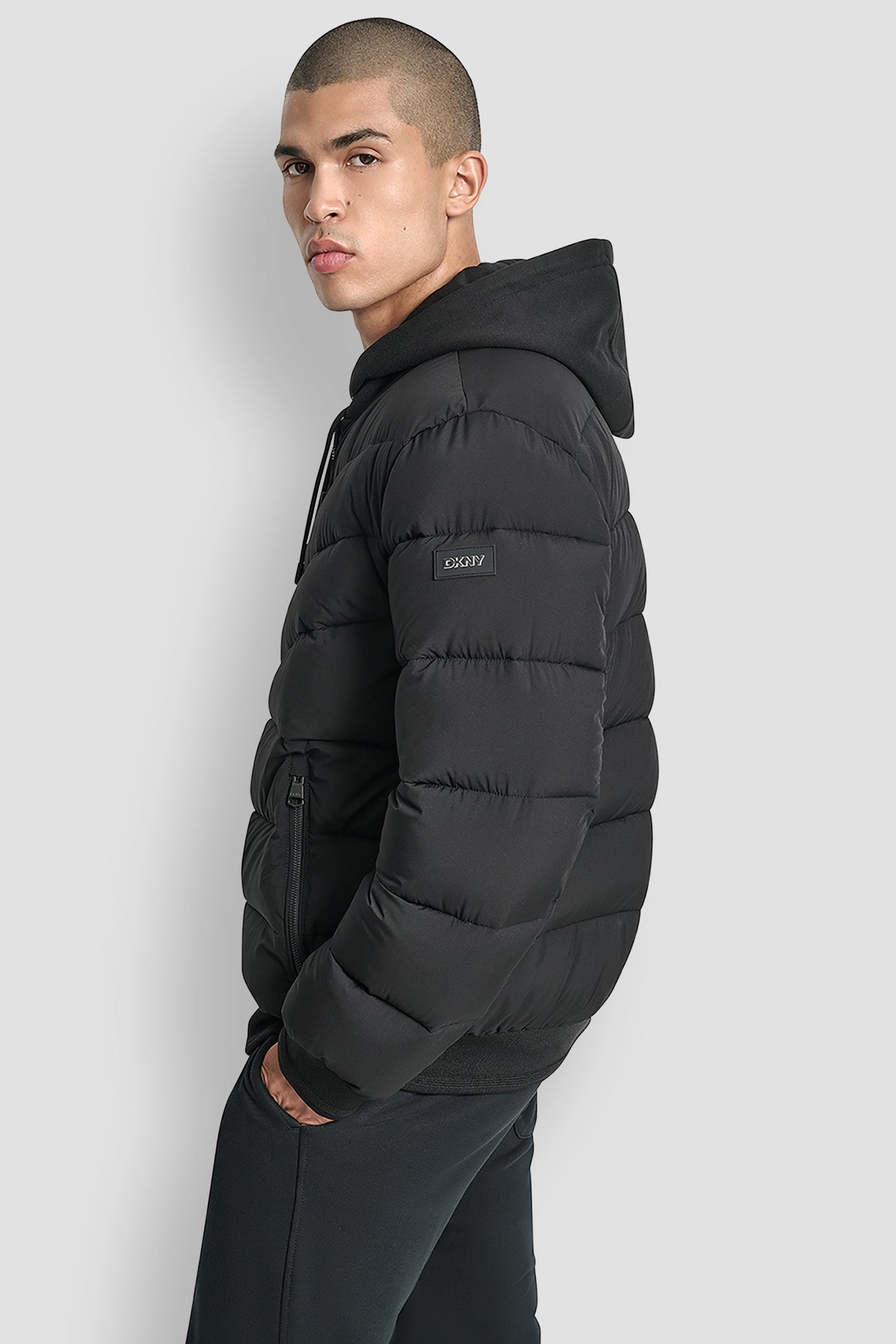 STRETCH BOMBER JACKET - Image 4