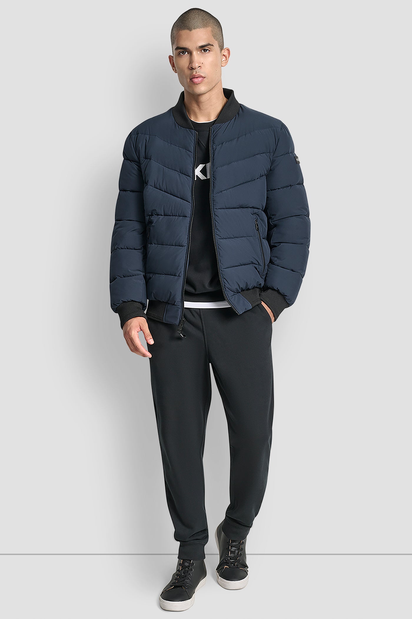STRETCH BOMBER JACKET - Image 11