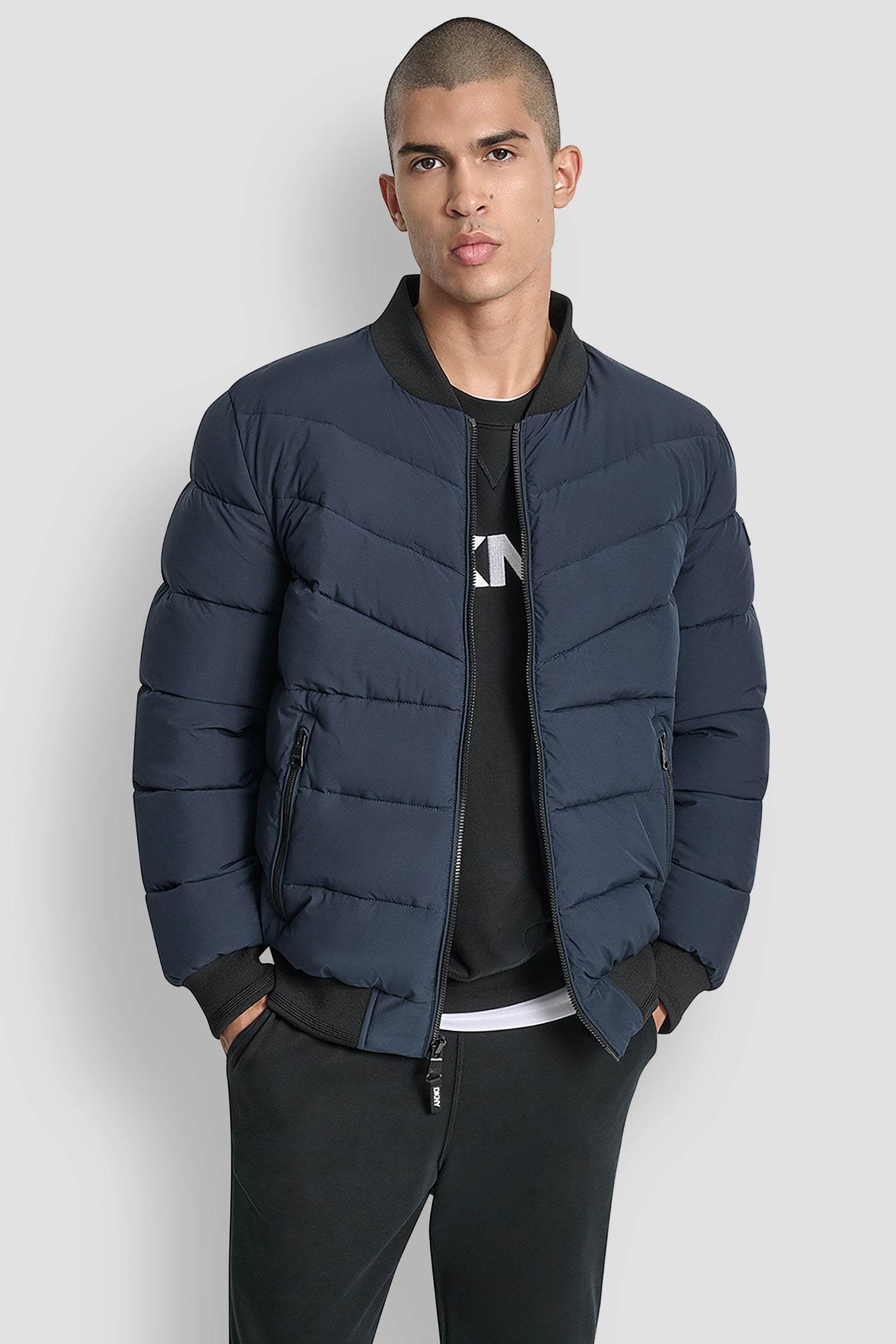 STRETCH BOMBER JACKET - Image 4