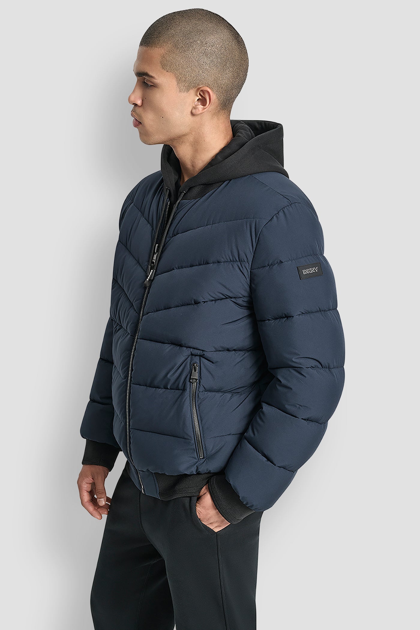 STRETCH BOMBER JACKET - Image 3