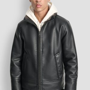 FAUX FUR LINED JACKET