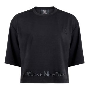 DKNY X YANKEES CROPPED TEE