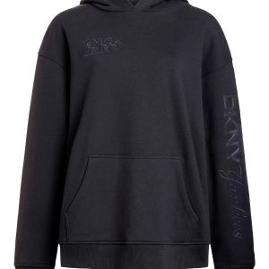 DKNY X YANKEES EMBELLISHED HOODIE