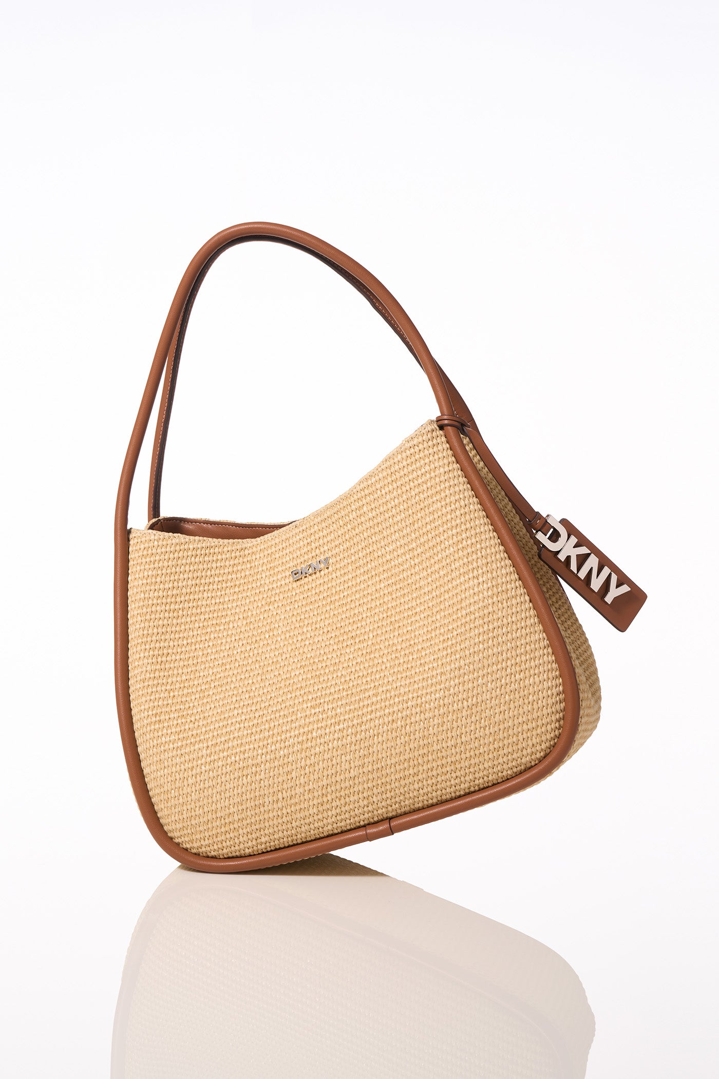 CAPRI WOVEN STRAW LARGE HOBO BAG - Image 2